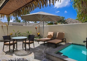 Premium Pool Villa Suite Outside Patio